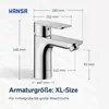 Grifo para lavabo Hansa HANSABASIC XL 5552, alcance de 112 Vista previa de la imagen del producto 14