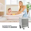 Energiesparend Ölheizkörper YUGO-11 2500W Elektroheizkörper Produktbild-Vorschau 5