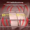 Puluomis Mini Geschirrspüler 45cm freistehend, Produktbild-Vorschau 2