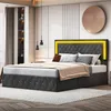 INONEFT Posteľ s pružinovým matracom 160x200 cm, s roštom a Náhľad obrázku produktu 3