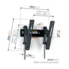 Vogel's - Tvm 3215 Supporto A Parete Inclinabile Piccolo - Anteprima dell’immagine prodotto 2