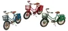 formano 3er Set Mini Deko Fahrrad Metall Set Vintage Produktbild-Vorschau 1