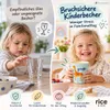 Melamin Kinderbecher 160ml Blau Himmelblau - 6er Produktbild-Vorschau 5