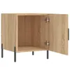 vidaXL Nachttische 2 Stk. Sonoma Eiche 40x40x50 cm Produktbild-Vorschau 9