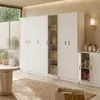 Calicosy - Colonna contenitore 1 anta bianca H 180 cm - Anteprima dell’immagine prodotto 10
