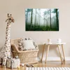 MuchoWow® Poster Ein Wald mit Palmen und Nebel 60x40 cm - Produktbild-Vorschau 7