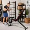 Hop-sport Posilňovacia lavica | Skladacia tréningová lavica Náhľad obrázku produktu 6