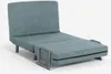 Fauteuil-lit en tissu pliable et peu encombrant Deborah Voir les images du produit 4