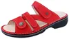 Finn Comfort Ventura-S Nub. red Pantolette Rot : 38 Produktbild-Vorschau 1