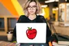 MuchoWow® Laptop Aufkleber Sticker Cover New York - Apfel - Produktbild-Vorschau 5