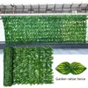 Künstliche Sichtschutzrolle mit Blättern, UV-beständig & Produktbild-Vorschau 3