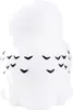 A white ceramic owl figurine with black markings. Anteprima dell’immagine prodotto