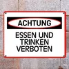 Essen und Trinken verboten Warn- und Hinweisschild im Produktbild-Vorschau 7