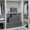 SONGMICS Stoffbox, faltbare Aufbewahrungsbox mit Griffen, Produktbild-Vorschau 4