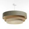 Lampa wisząca ERUTAN TRIPLE zielona/beżowa/kremowa Podgląd zdjęcia produktu 7