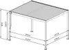 MIRADOR Pergola 88 Basic 3x3,6 stal i aluminium antracytowy Podgląd zdjęcia produktu 3