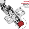 2x Blum Topfband 71B3550 Eckanschlag inkl. MPL 173L6100 + Produktbild-Vorschau 4