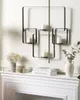 BELIANI Wandkerzenhalter Schwarz Metall 65 cm Geometrisch Produktbild-Vorschau 4