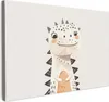 Leinwand Bilder 30x20 cm - Kinder Beige - Dinosaurier, Produktbild-Vorschau 1