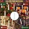 LILIIN 30x LED Weihnachtsbaumkerzen Kabellos Farbiges Produktbild-Vorschau 6