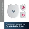 Ideal Standard - Universal, Universal ovaler WC-Sitz, Produktbild-Vorschau 6