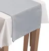 Voppi Ozdoba na stół bieżnik welurowy szary 40x140 cm Podgląd zdjęcia produktu 4