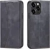 Magnet Fancy Case Etui für Iphone 13 Pro Max Schwarz Produktbild-Vorschau 2