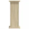 vidaXL Stojan na rostliny Sonoma dub 33x33x80 cm materiál Náhled obrázku produktu 3
