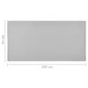 vidaXL Tapis de sol gris clair 80x200 cm Voir les images du produit 6