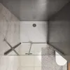 90X185cm Scharniertür Pendeltür Nischentür Duschabtrennung Produktbild-Vorschau 4