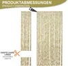 Rideau de porte anti-insectes Rideau moelleux 100x200cm Voir les images du produit 4