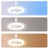 Cichy wentylator sufitowy LED z pilotem biały regulacja Podgląd zdjęcia produktu 2