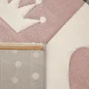 Tappeto per bambini Colori pastello A quadri Cuori Stelle Anteprima dell’immagine prodotto 9