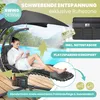 KESSER® Schwebeliege mit Sonnenschirm, Hängeliege , Produktbild-Vorschau 2