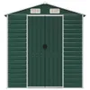 Abri de jardin vert 191x555x198 cm acier galvanisé Voir les images du produit 3