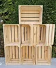 Dřevěná bedna 40x30x23 cm sada 7 ks přírodní – dekorativní Náhled obrázku produktu 2