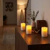 12er Set LED Kerze, Lichtfarbe gelb, H 7,5 cm Produktbild-Vorschau 2