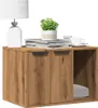 Kuweta dla kota 60x40x40 cm materiał drewnopochodny - dąb Podgląd zdjęcia produktu 1
