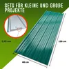 GARDEBRUK® 24x Trapezblech 129cm x 46cm = 14m² verzinkt Produktbild-Vorschau 5