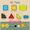 Olvy Briques magnétiques Jouets Montessori -Magnetic Tiles Voir les images du produit 2