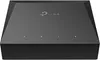 A black TP-Link XPON terminal is shown from a front-facing angle against a white background. Produktbild-Vorschau