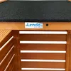 Lendo Online Abri à Bûches Extérieur 118×59×158 Bois Marron Voir les images du produit 6