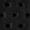 A close-up view of black tufted upholstery. Náhled obrázku produktu