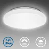 LED Deckenleuchte Bad rund Badezimmer-Lampe flach IP44 Produktbild-Vorschau 1