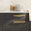 vidaXL Uchwyty meblowe 20 szt. Złoty 224 mm stal nierdzewna Podgląd zdjęcia produktu 2