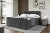 ALTDECOR Boxspringbett mit Fußteil, 2 Matratzen und Topper Produktbild-Vorschau 4