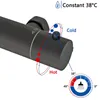Duschsystem mit Thermostat, Regendusche, Edelstahl, Produktbild-Vorschau 2