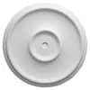 Decosa Rosette Elsa, weiß, Ø 35 cm - 1 Stück Produktbild-Vorschau 1