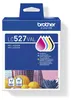 Brother LC527VAL, Schwarz, Cyan, Magenta, Gelb, Tinte auf Produktbild-Vorschau 1