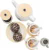 Set da tè in legno Montessori Baby Mix per bambini Anteprima dell’immagine prodotto 6